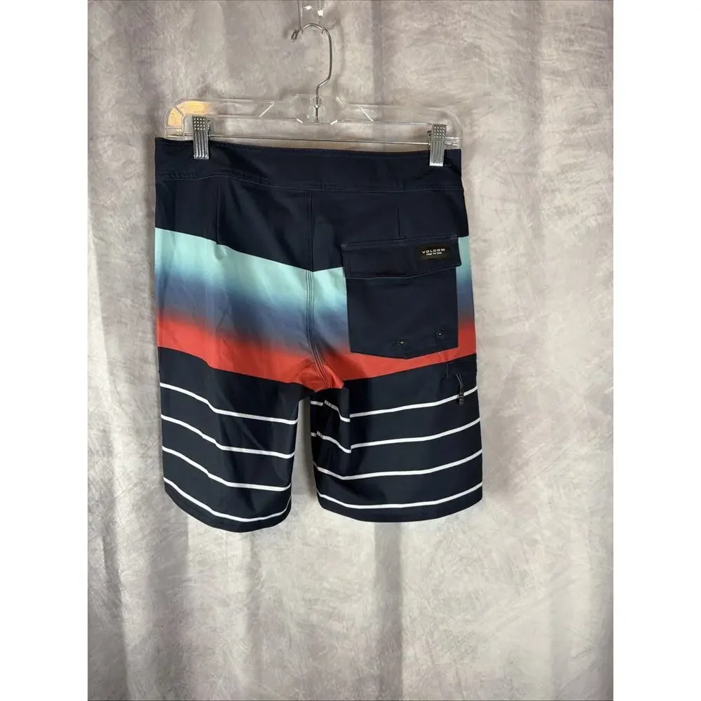 Boy's Youth Volcom Mod-Tech Board Shorts Swim Sz 16